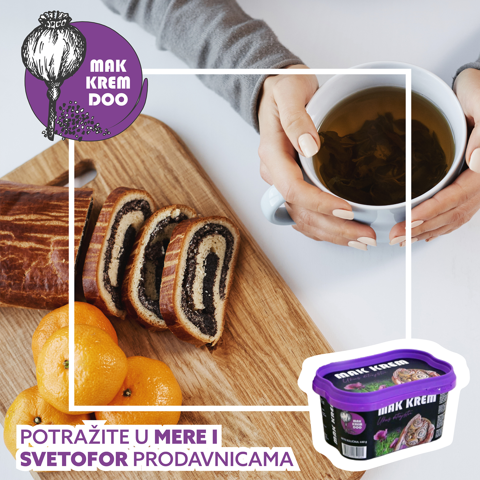 mak krem u svetoforu